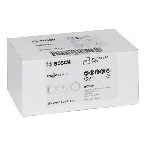 Lame plongeante HCS PAIZ 32 EPC Wood 60 x 32 mm