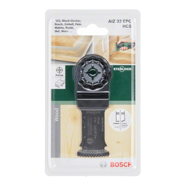 Lame plongeante HCS Starlock AIZ 32 EPC Wood 50 x 32 mm