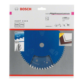 Lame de scie circulaire Bosch Expert pour le plastique Pour les scies circulaires manuelles et à lame plongeante