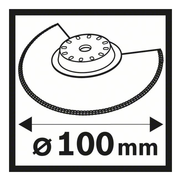 Lame segment ondulée BIM Starlock ACZ 100 SWB 100 mm