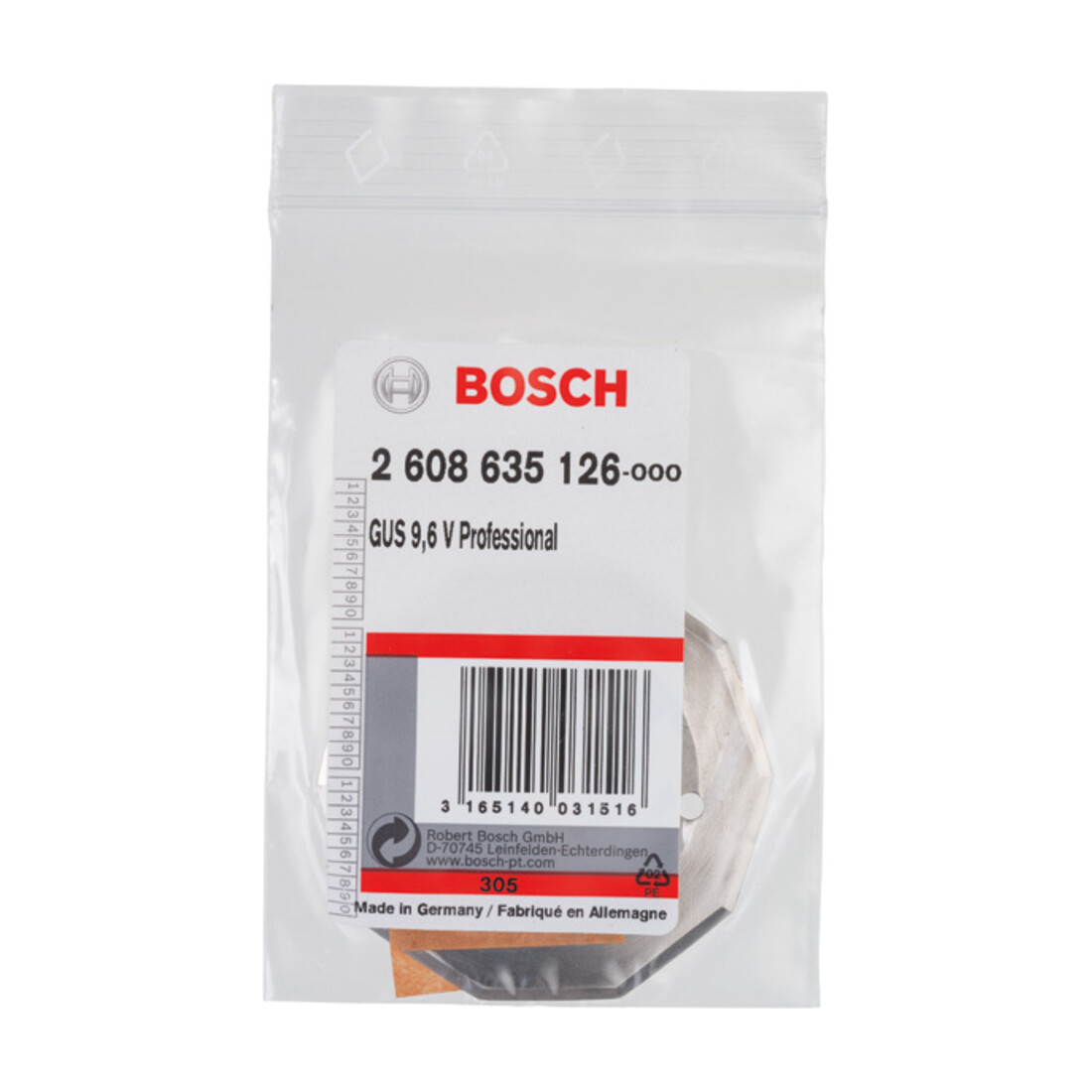 Lame supérieure Bosch pour tôles et cisailles universelles pour GUS 9,6 V / GUS 12V-300
