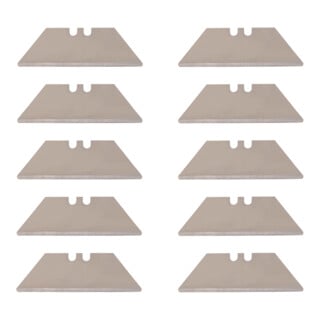 Lame trapézoïdale STIER pour cutter repliable 19 x 61 mm, pack de 10