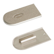 Lamello Abdeckkappe Cabineo 2000 Stück Metalloptik Nickel-1