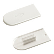Lamello Abdeckkappen Cabineo Kunststoff, Reinweiss-1