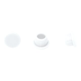 Lamello Abdeckkappen Clamex, weiss, Durchmesser 6