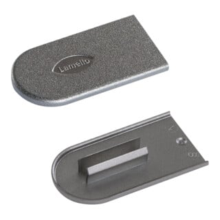 Lamello Cabineo Cache-coupe, aspect métal acier foncé