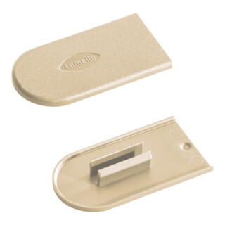 Lamello Cabineo cache de recouvrement, RAL 1015 ivoire clair