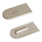 Lamello Cabineo Capuchon de finition, aspect métal nickel-1