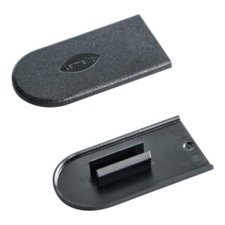 Lamello Cabineo capuchon de recouvrement, RAL 9005 noir profond