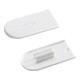 Lamello Cabineo capuchon de recouvrement, RAL 9018 blanc papyrus-1