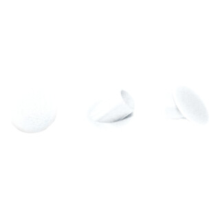 Lamello Capuchons Clamex pour 45 degrés, blanc, diamètre 6/12