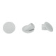Lamello Clamex Abdeckkappe 45°, RAL 7035 lichtgrau