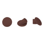 Lamello Clamex Cache-couvercle 45°, RAL 8017 brun chocolat-1
