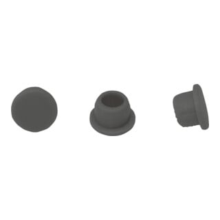Lamello Clamex Cache pour pièce de recouvrement, RAL 7022 gris ombre