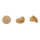 Lamello Clamex capuchon de recouvrement 45°, RAL 1011 beige brun, hêtre-1