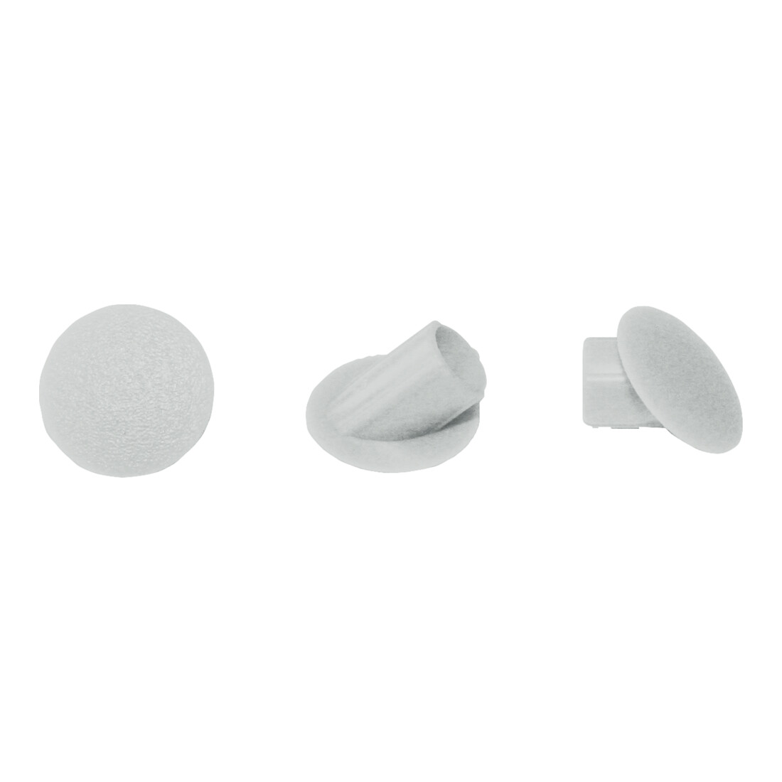 Lamello Clamex capuchon de recouvrement 45°, RAL 7035 gris clair