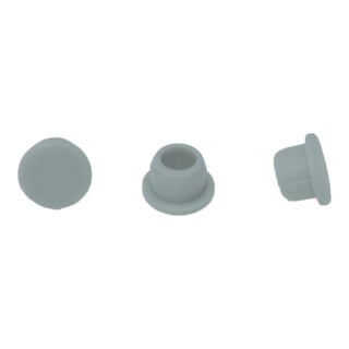 Lamello Clamex Capuchon de recouvrement, RAL 7040 gris fenêtre