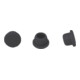 Lamello Clamex Capuchon de recouvrement, RAL 9011 noir graphite-1
