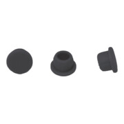 Lamello Clamex Capuchon de recouvrement, RAL 9011 noir graphite