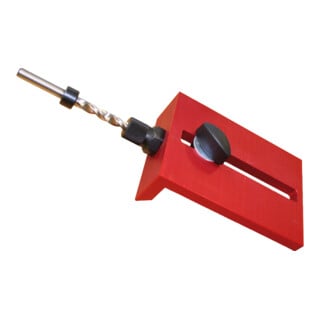 Lamello Clamex P-14 Bohrlehre lang, mit 6mm Bohrer und 6-Kant Schlüssel, für dicke Platten