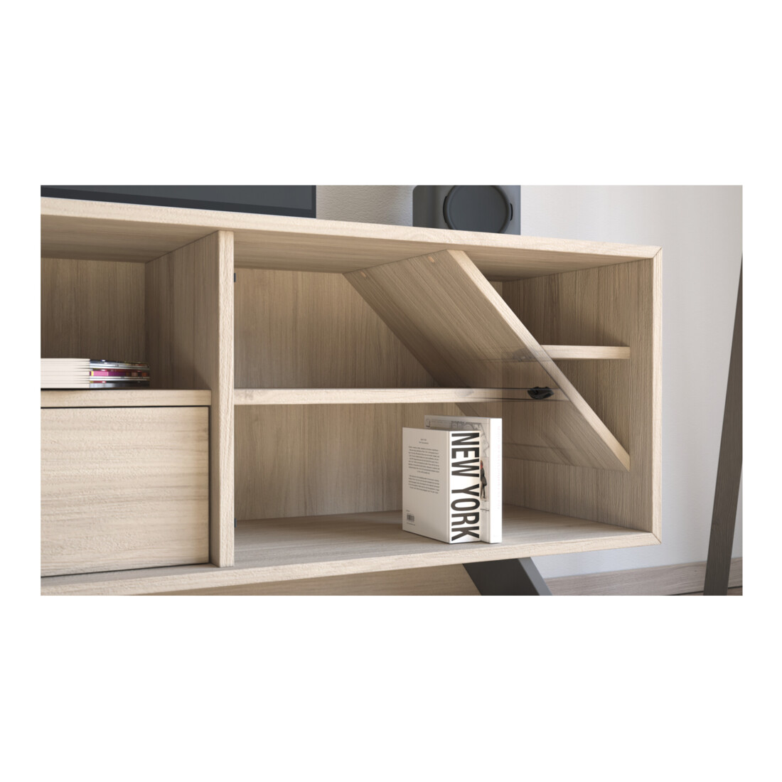 Lamello Clamex P-14 Flexus Verbinderhälfte mit Hebel