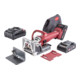 Lamello Classic X Fraiseuse à rainurer sans fil, set, en systainer, avec batteries, chargeur, prise Type C Euro-1