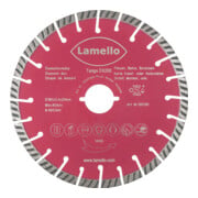 Lamello Disque diamanté de séparation pour Tanga DX200, diamètre 180 avec fixation rapide