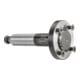 Lamello Fraise à copier CNC pour fraise à rainurer P-System, Ø 30 mm, tige Ø 20x50 mm, L 102 mm, NL 4xM4xØ 48 mm
