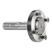 Lamello Fraise à défoncer CNC pour fraise à rainure P-System, surface de serrage 2°, Ø30 mm, tige Ø16x50 mm, L 85 mm, NL 4xM4xØ48 mm