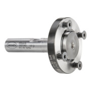 Lamello Fraise à défoncer CNC pour fraise à rainure P-System, surface de serrage 2°, Ø30 mm, tige Ø16x50 mm, L 85 mm, NL 4xM4xØ48 mm-3