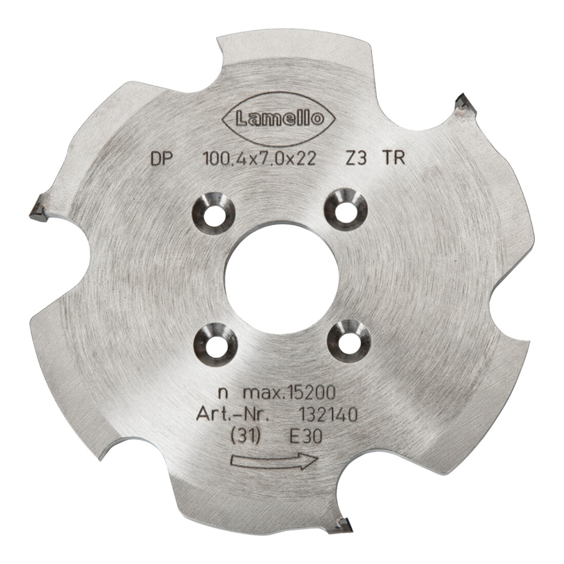 Lamello Fraise à rainurer P-System, DP (diamant) pour Zeta, 100,4x7x22mm, Z3, pour Clamex P
