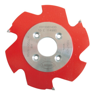 Lamello Fraise à rainurer P-System, HW, pour Zeta 100,9×7×22 mm, Z3, pour Clamex P