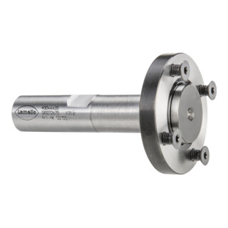 Lamello Fraise de centrage pour fraise à rainurer P-System, CNC, surface de serrage 2°, Ø30 mm, tige Ø20x50 mm, L 85 mm, NL 4xM4xØ48 mm