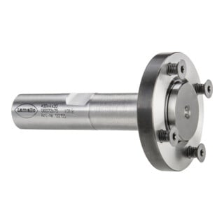 Lamello Fraise de centrage pour fraise à rainurer P-System, CNC, surface de serrage 2°, Ø30 mm, tige Ø20x50 mm, L 85 mm, NL 4xM4xØ48 mm