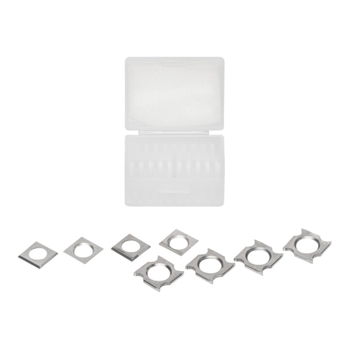 Lamello Jeu de plaquettes réversibles pour fraise à rainurer 4 mm, pour art. n° 132130