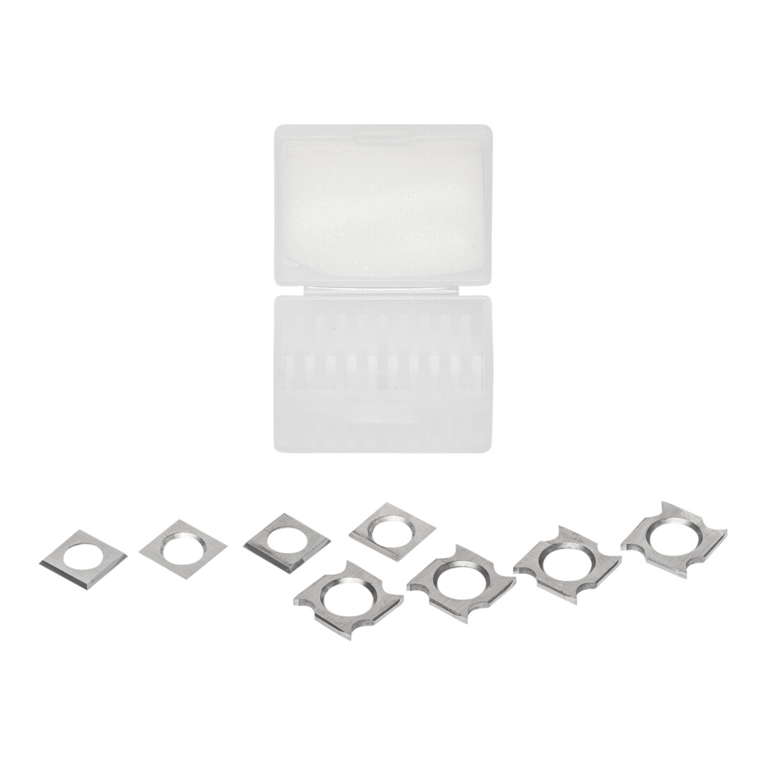 Lamello Jeu de plaquettes réversibles pour fraise à rainurer 4 mm, pour art. n° 132130
