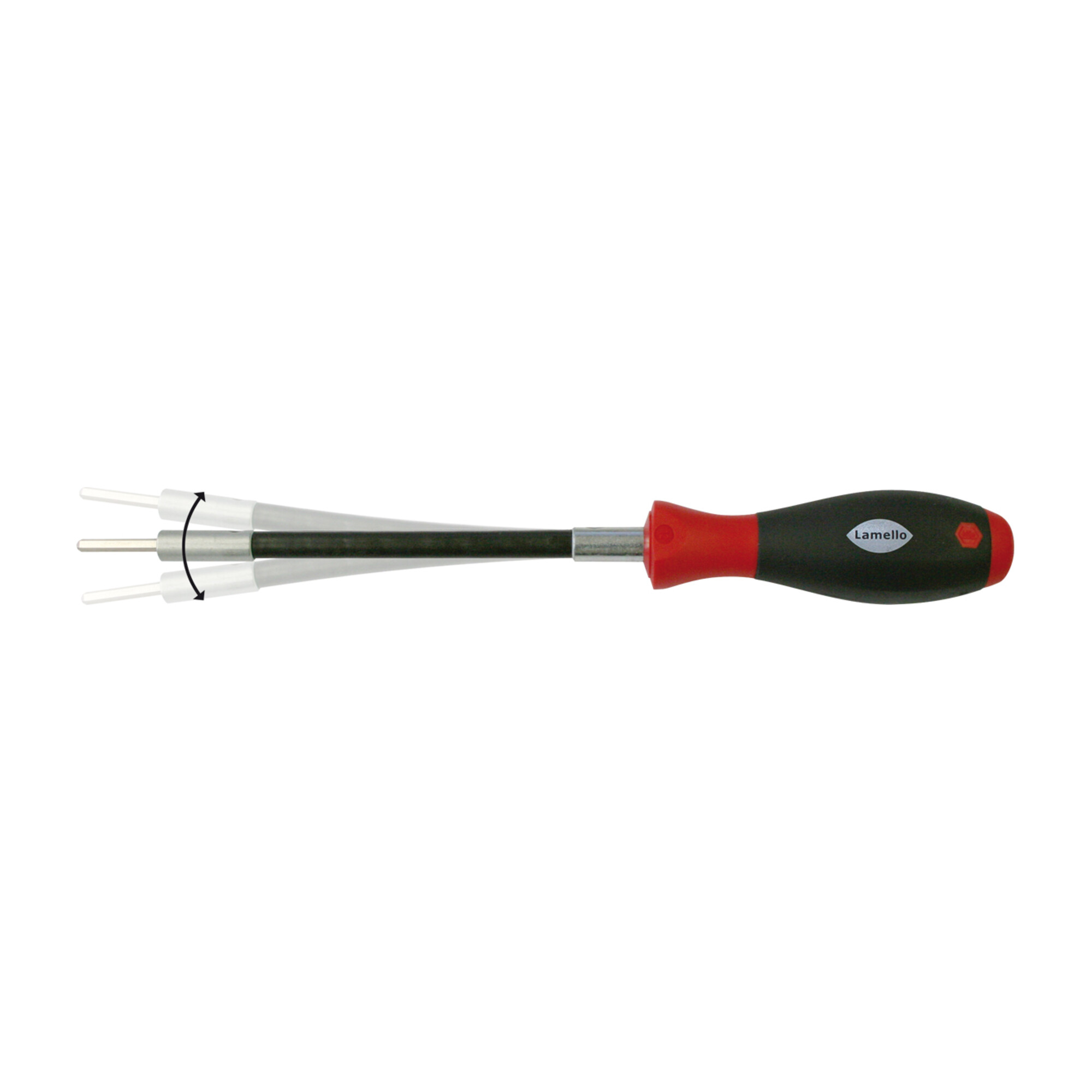 Lamello Montagewerkzeug Clamex P, für alle Winkel schnell + flexibel, 6-kant 4x30mm, Länge 290mm