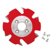 Lamello Nutfräser, HW, 100x4x22 mm, Z6, VS, 4 NL