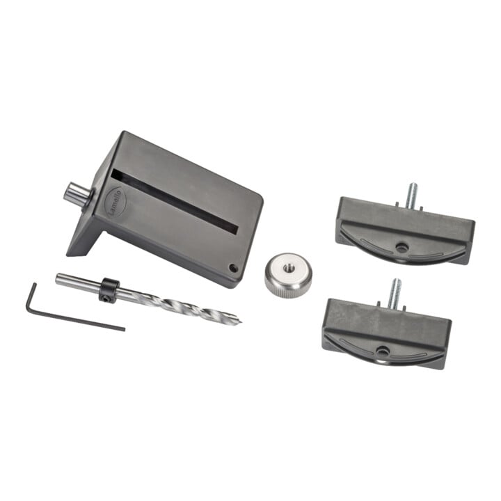 Lamello P-System Bohrlehre, für Clamex P-14, P-10 mit 6mm Bohrer komplett