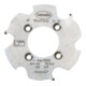 Lamello P-System Nutfräser CNC, DP, D100.4x7xD40 mm, Z3, NL 4xD5.5xD52 mm