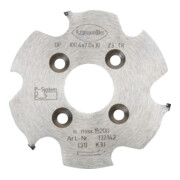Lamello P-System-Nutfräser, DP (Diamant) für CNC 100.4x7x30mm, Z3, NLA 4/6,6/48mm