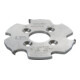 Lamello P-System-Nutfräser, DP (Diamant) für CNC 100.4x7x30mm, Z3, NLA 4/6,6/48mm-3