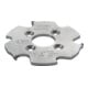 Lamello P-System-Nutfräser, DP (Diamant) für CNC 100.4x7x30mm, Z3, NLA 4/6,6/48mm