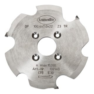 Lamello P-System-Nutfräser, DP (Diamant) für Zeta, 100,4x7x22mm, Z3, für Clamex P