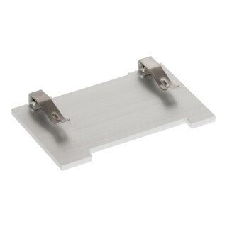 Lamello Plaque de fixation 5 mm, aluminium, pour Zeta P2, Top 21, Classic X