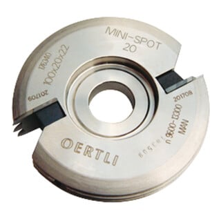 Lamello Profilschneidenfräser Minispot HW Ø100 x 20 x Ø22 mm Z2