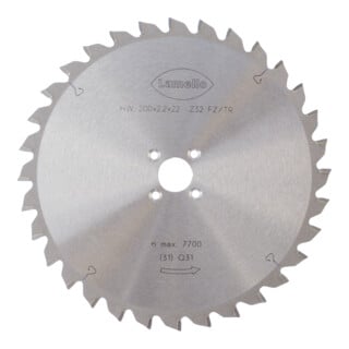 Lamello Sägeblatt Delta HW Ø 200 x 2,2 x Ø 22 mm Z32 NL 4