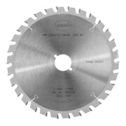 Lamello Sägeblatt für Tanga DX200, Z30,  Durchmesser 200 mit Schnellspann-Aufnahme