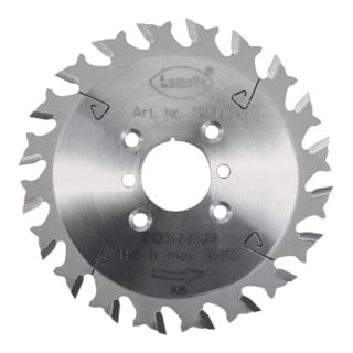 Lamello Sägeblatt Variocut HW Ø100 x 2,4 x Ø22 mm Z20 NL 4