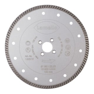 Lamello Trennscheibe Delta DP Ø180 x 2,6 x Ø22 mm NL 4
